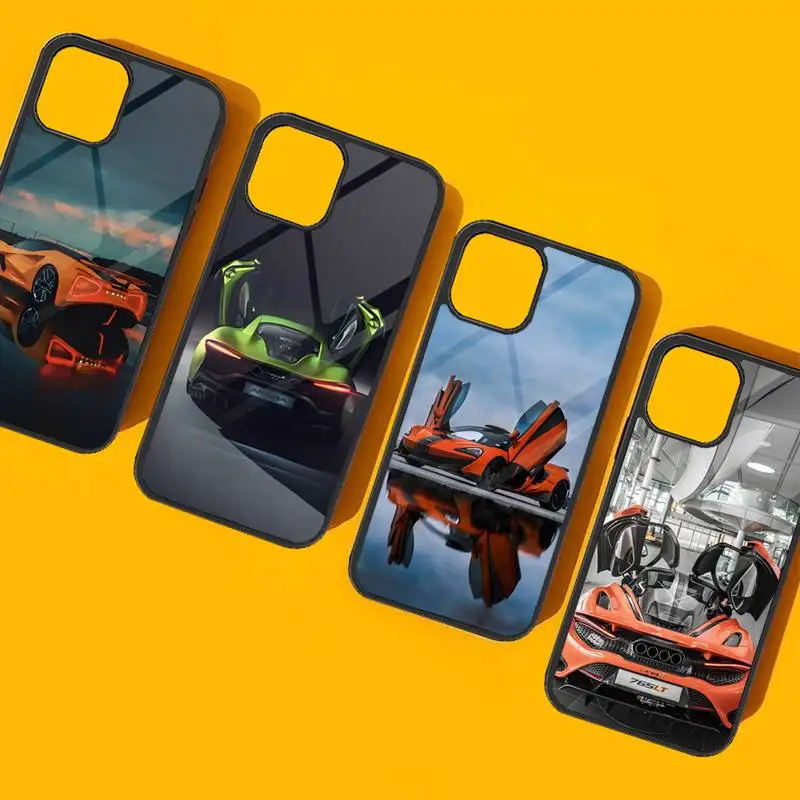 

Роскошный чехол для телефона с изображением спортивного автомобиля McLaren, чехол из поликарбоната и ТПУ для Samsung Galaxy S30, S10, S22, S21, S20 Plus, Ultra Note 10 Pro, 20, роскошный чехол