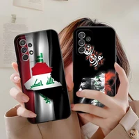 iraqi flag phone case accessories funda for samsung s21 s30 ultra s20 fe lite s21fe s9 s10 e plus shockproof cover