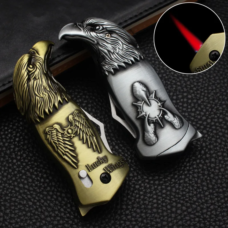 

Dragon eagle head lighter creative multi-function outdoor metal windproof cigarette lighter cigarette accessories men's gift