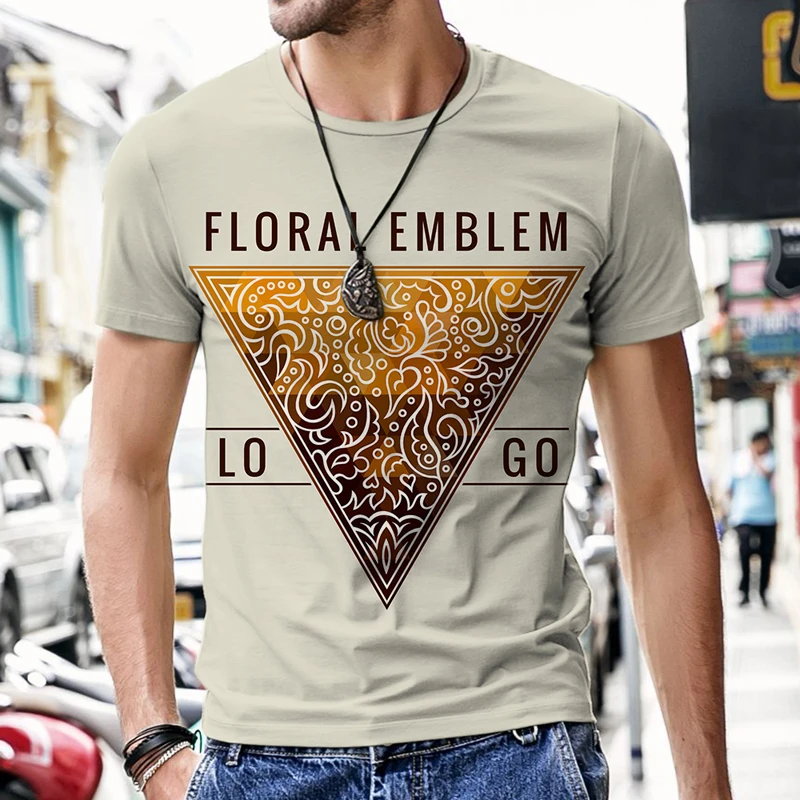 

Men's T-shirts Sportswear 2022 New Funny Casual Oversized T-shirt O Neck Outfit Street 3D Printed Beach Harajuku Hip-hop Luxury