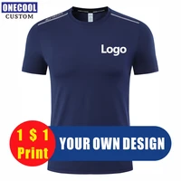 onecool summer quick drying sport t shirt custom logo print personal design embroidery brand 6 colors men and women clothing 20