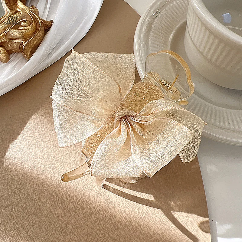 Женская заколка для волос с кристаллами