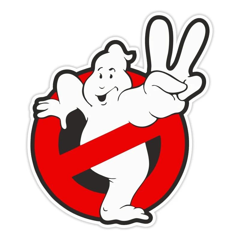 

S50683 # Self-adhesive Cartoon Decal For Ghostbusters Car Sticker Waterproof Auto Decors on Bumper Rear Window Laptop