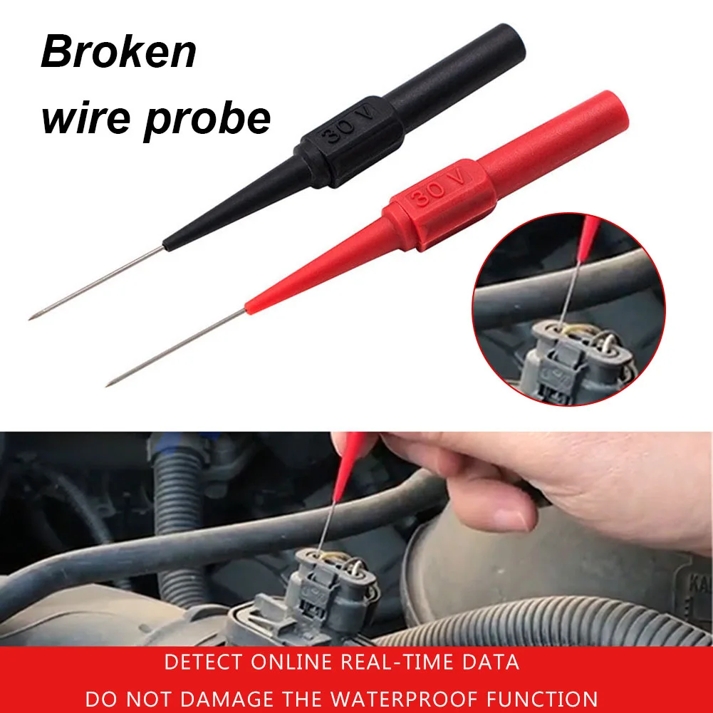 10 шт. игла для прокалывания изоляции неразрушающий мультиметр тестовые щупы