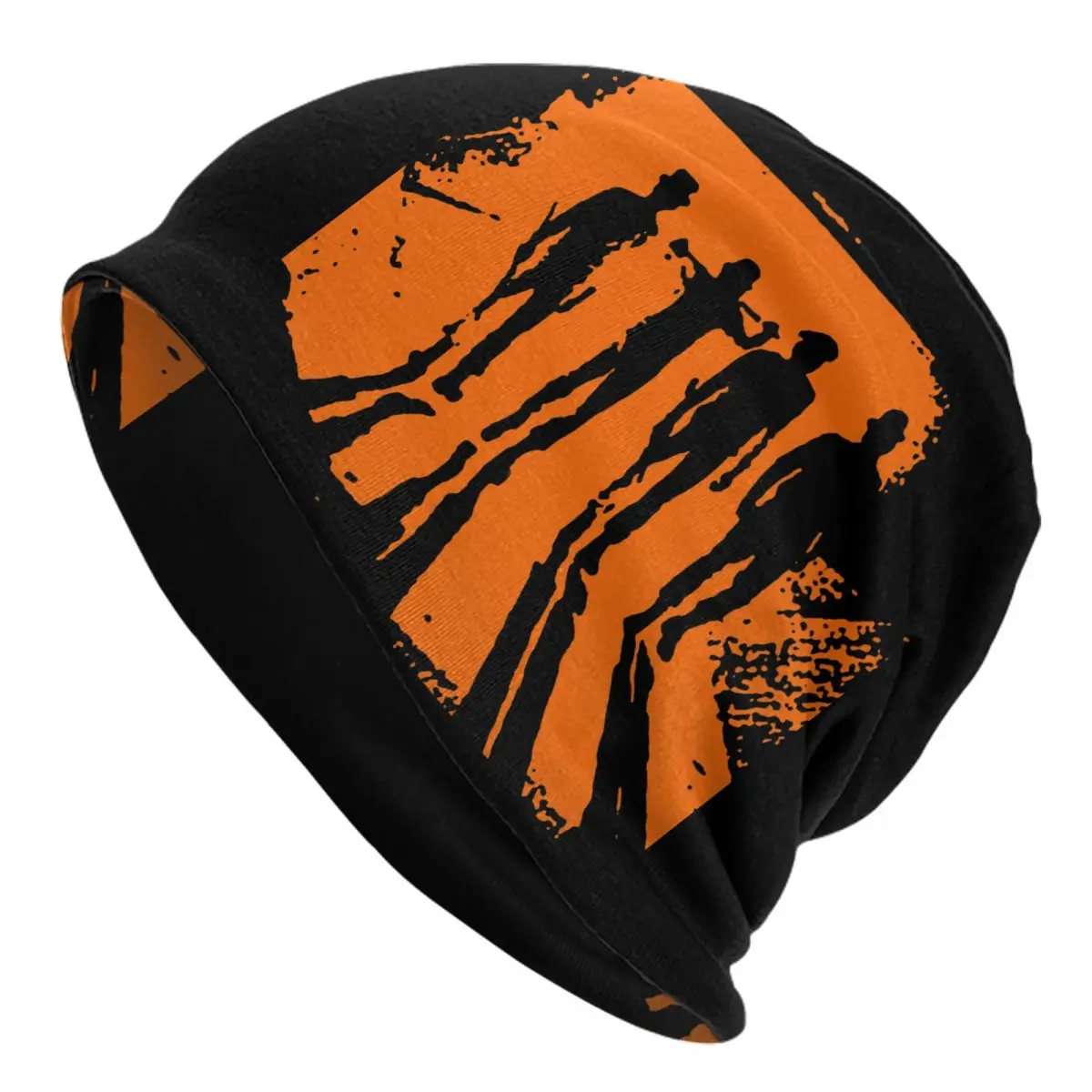 

Заводная оранжевая шапочка, головные уборы, облегающие шапки из фильма ужасов, графическая Женская и мужская шапочка, унисекс, для улицы