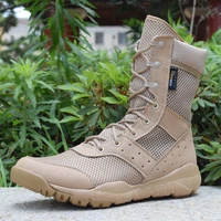 35 48 size men women ultrallight outdoor climbing shoes tactical training army boots summer breathable mesh hiking desert boot