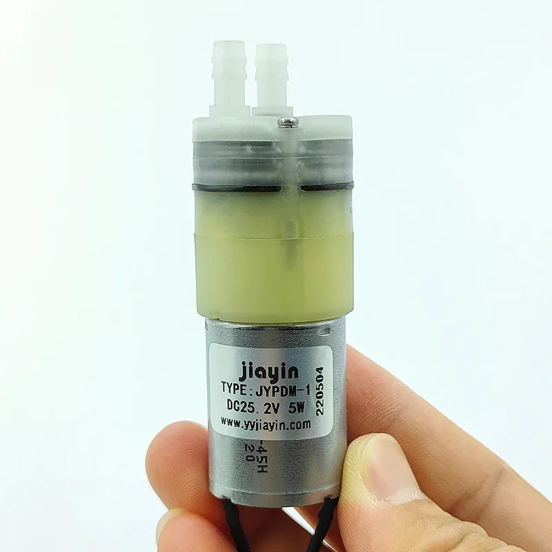 Фото Мини-водяной насос Jiayin JYPDM-1, 12-24В (макс. 25.2В), малый диафрагменный насос 370 с самовсасывающим механизмом для DIY-диспенсеров/чайных столиков №1