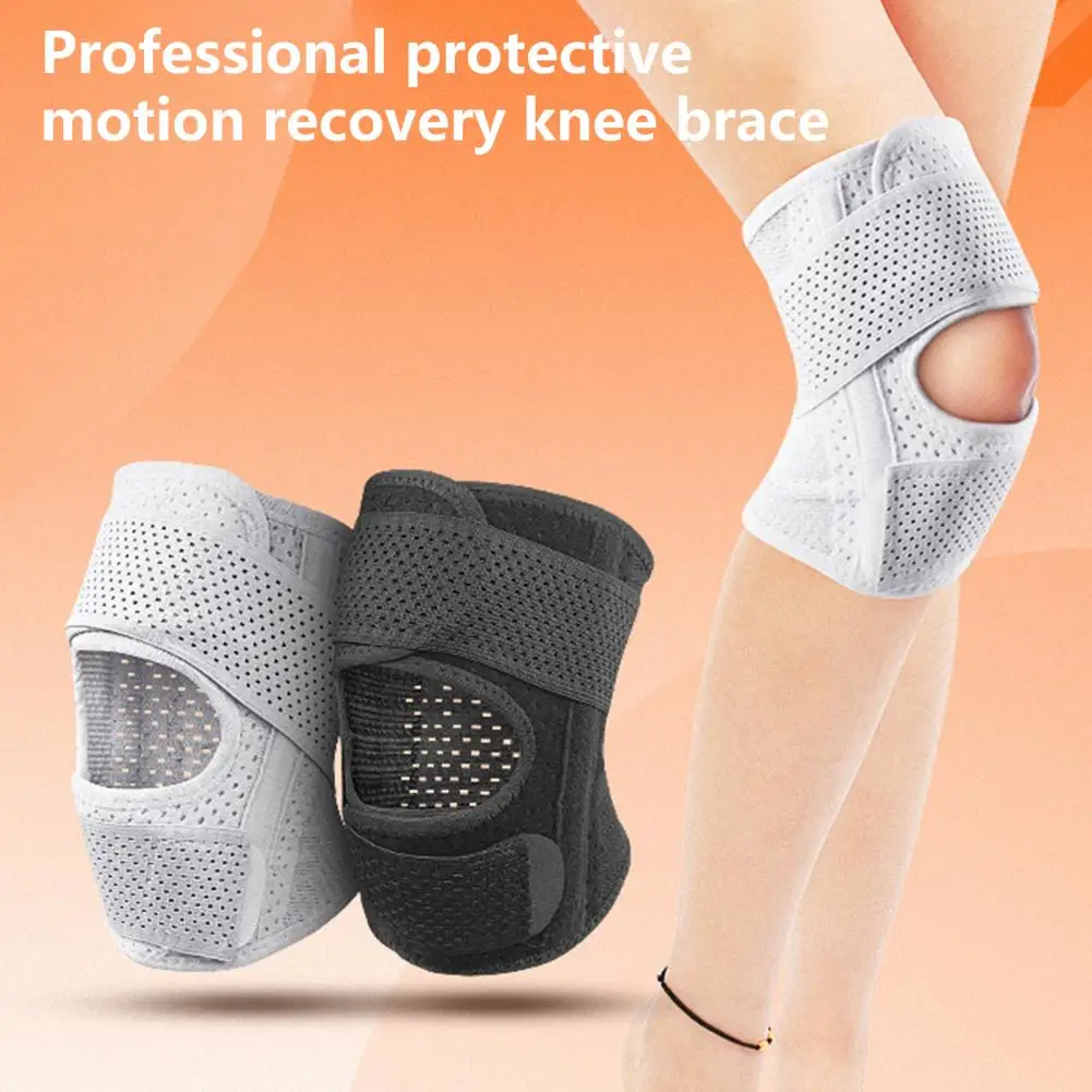 

1Pc Knee Protector Effective Mesh Fabric Professional Sport Compression Knee Pad for Running Knee Sleeve Knee Guard