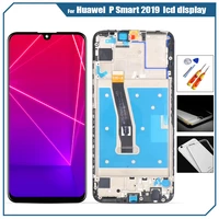 original display for huawei p smart 2019 lcd display screen touch digitizer assembly p smart 2019 lcd screen with frame replace