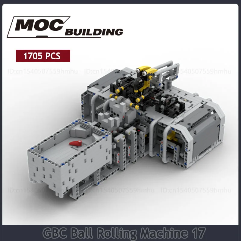 

GBC Ball Rolling Machine 17 MOC Building Blocks Creative Toys Technology Bricks DIY Assembly Model Educational Gifts