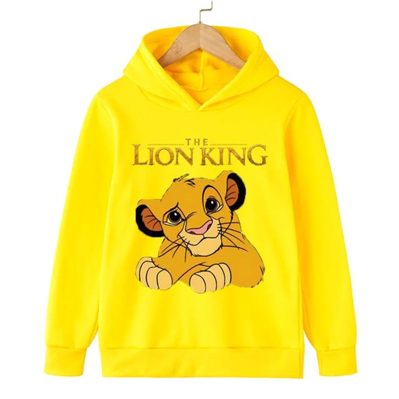 

Lion King Simba Kids Sweatshirts Baby Boys Clothes For 2022 Autumn New Children's Simba Clothing Kids Lion King Simba Hoodies