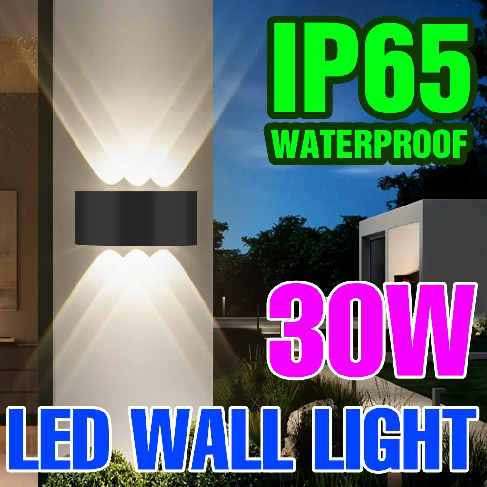 

Outdoor Waterproof LED Wall Lamp Garden Lighting Stairs Wall Light Indoor Night Lamp 85-265V Interior Spotlight Bedside Light