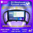 MEKEDE 2din dsp ips 8G + 128G для Nissan juke 2010-2014 автомобильное радио мультимедийный видеоплеер навигация GPS Android БЛОК Поддержка dvr