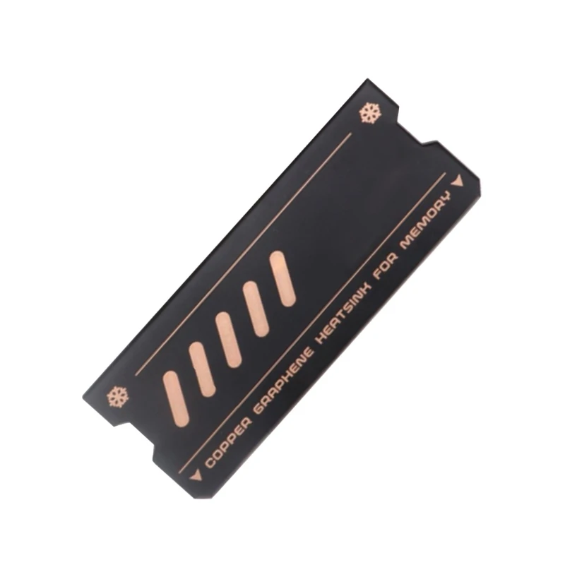 

2/4PCS Copper Plated Graphene Heatsink Notebook Gaming Laptop Memory Cooling Vest Radiator Pad .2 NVME SSD Cooler Heat Sink