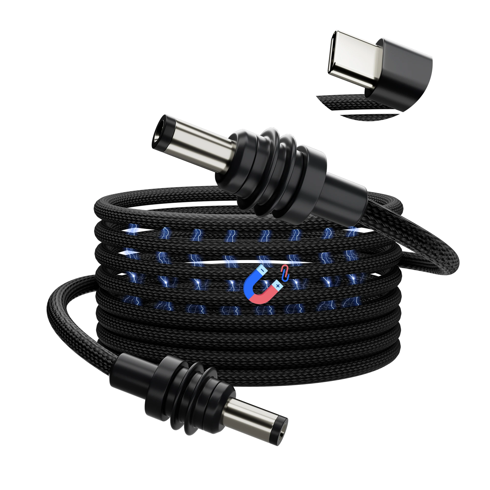 Для Starlink Mini Power Cable Magic Magnetic 5FT/1 5M Водонепроницаемый для Аксессуары Открытый DC в