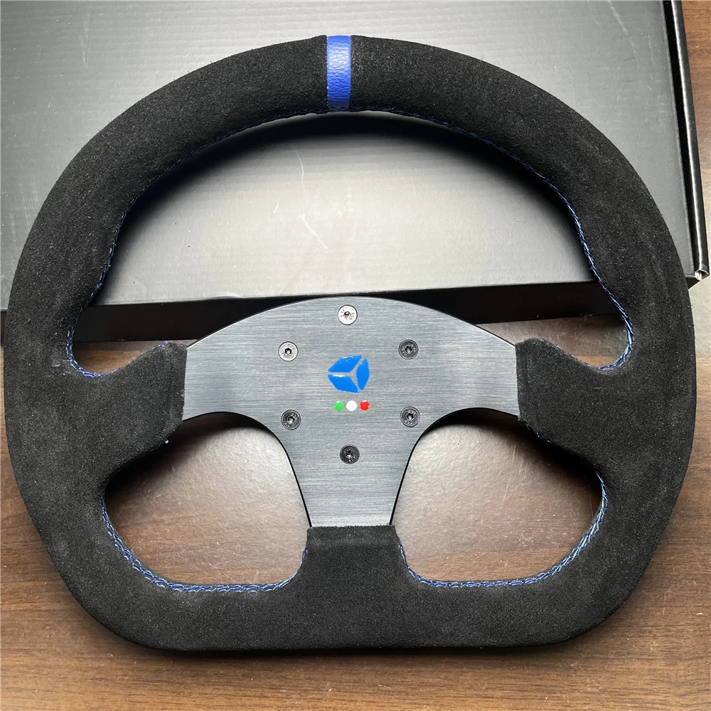 Рулевое колесо 13 дюймов 330 мм 70 шаг между отверстиями Тип D замшевое рулевое