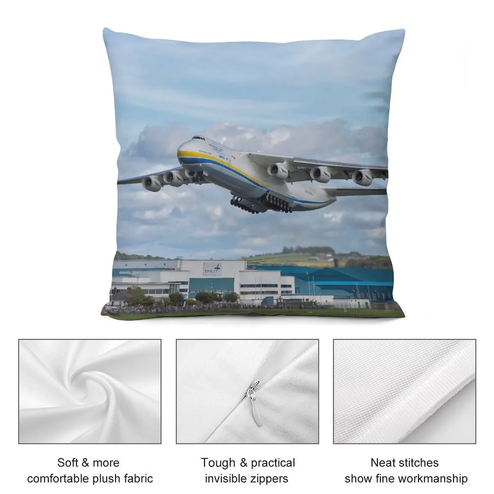 Подушка Antonov An-225 Mriya новогодний чехол для подушек роскошный подушка