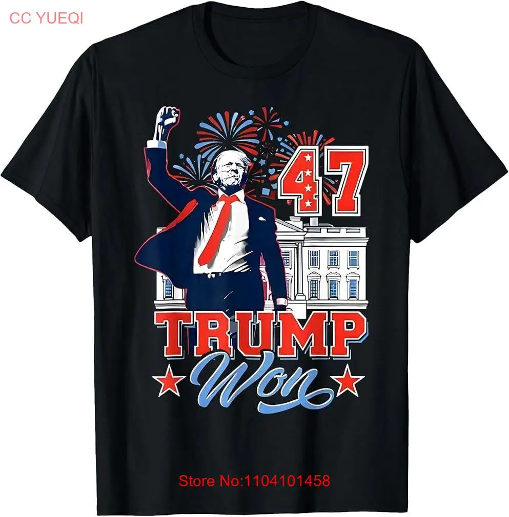 Trump Win 47th President Won Inauguration Day 2025 T-Shirt