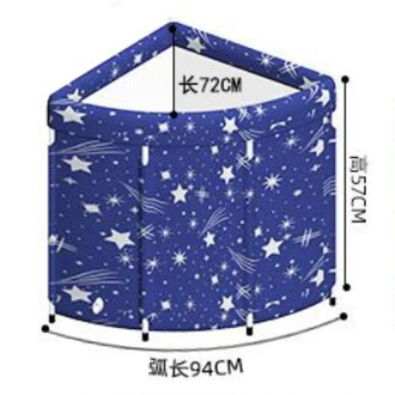 Портативная угловая Складная Ванна большая ванна для взрослых детский бассейн