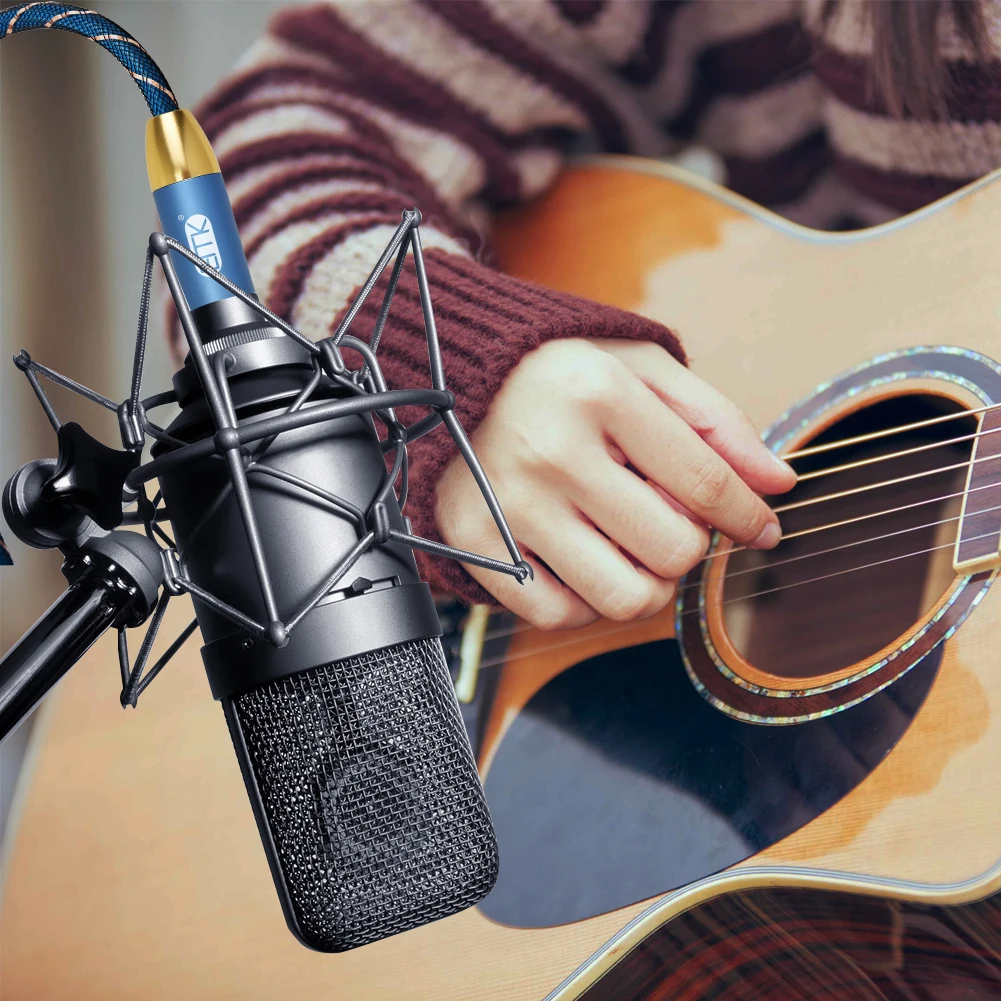 Кабель EMK 3-контактный XLR сбалансированный проводной аудиокабель для микрофона