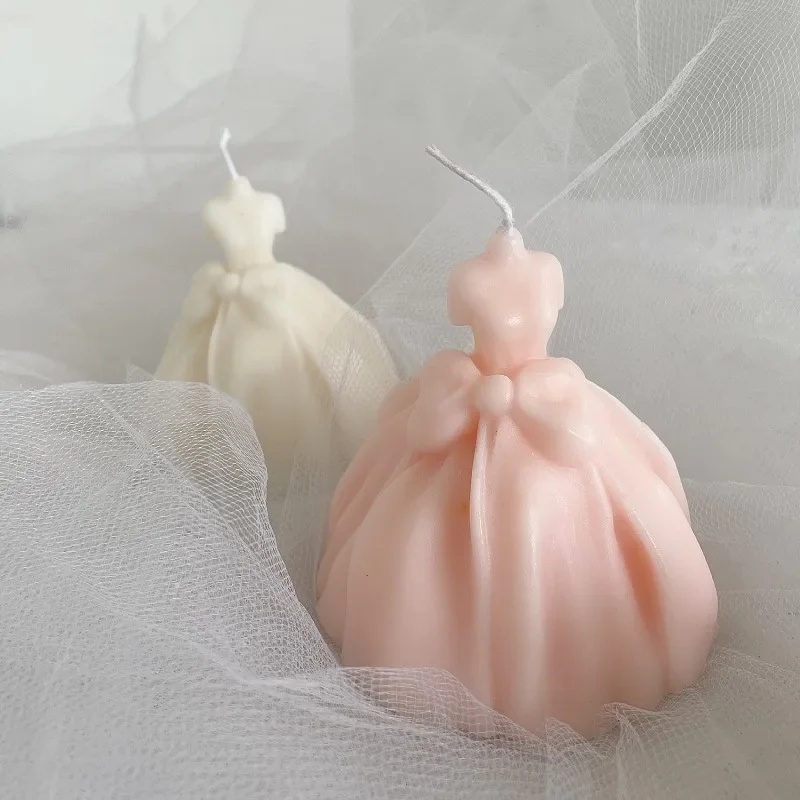 Силиконовая Форма Для Свечей В Форме Пончо Юбка Креативное Украшение Шоколада