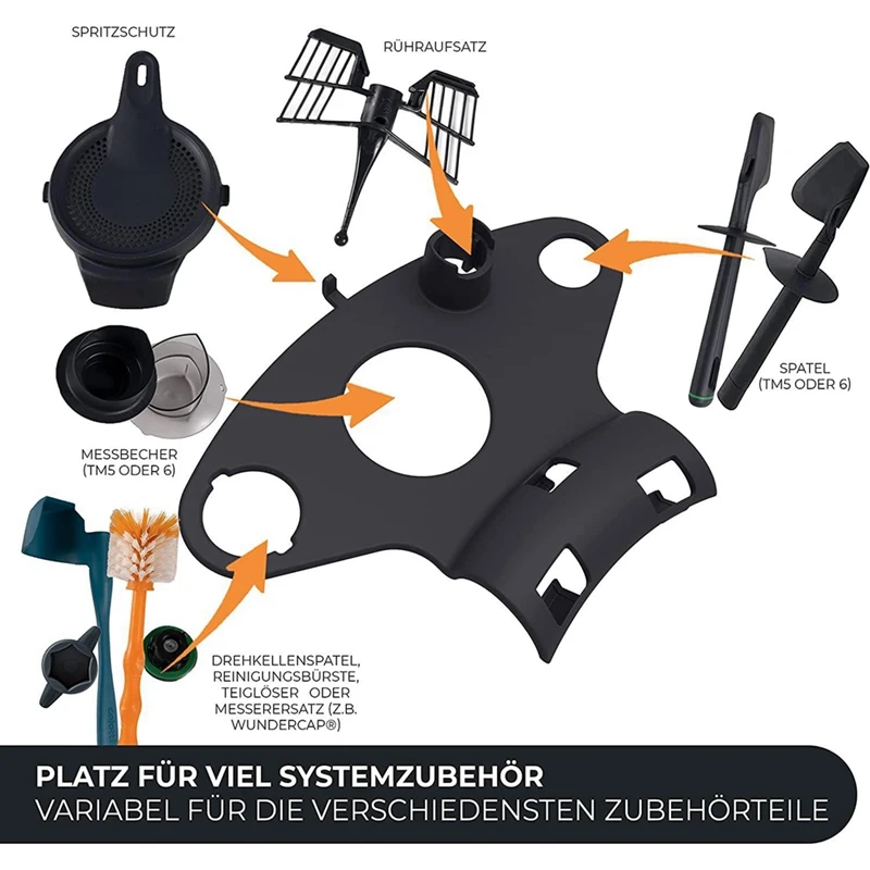 Для Thermomix TM5 TM6 стеллаж для хранения приготовления пищи держатель аксессуаров