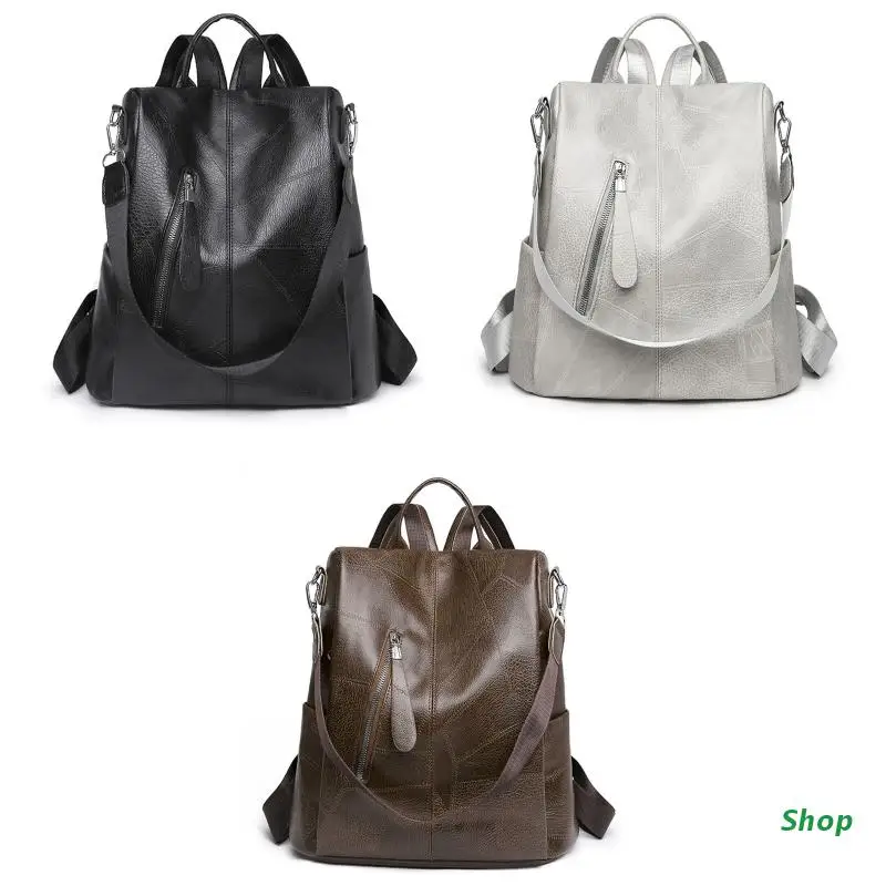 L5YC женский рюкзак кошелек из искусственной кожи с защитой от кражи Повседневная