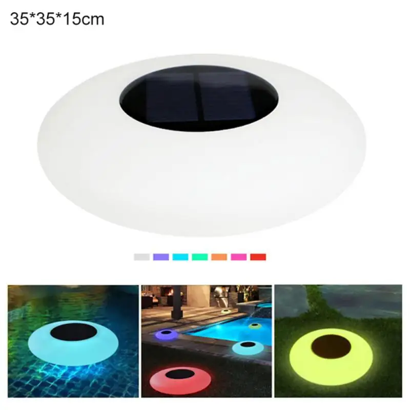 

Уличная плавающая Солнечная подводная лампа RGB сменный бассейн для пруда