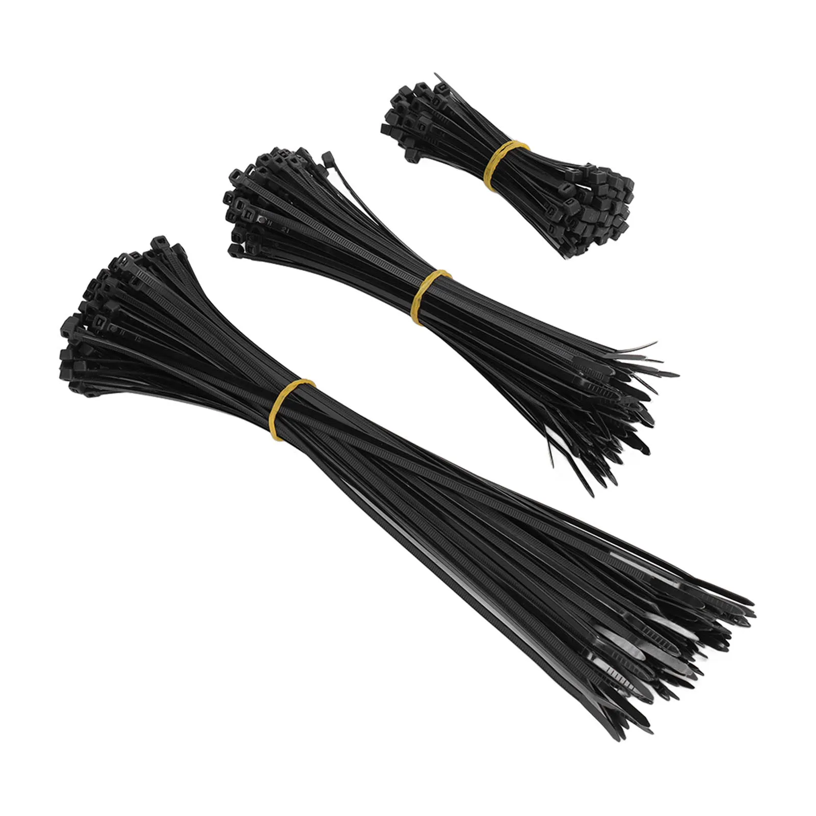 300 шт. Нейлоновые кабельные стяжки самоблокирующиеся 40 фунтов прочность провода