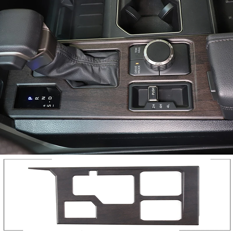 

Для 2022-23 Toyota Tundra Sequoia ABS редуктор из дуба автомобильная коробка передач наклейка на панель против царапин защита интерьера автомобиля аксессуары