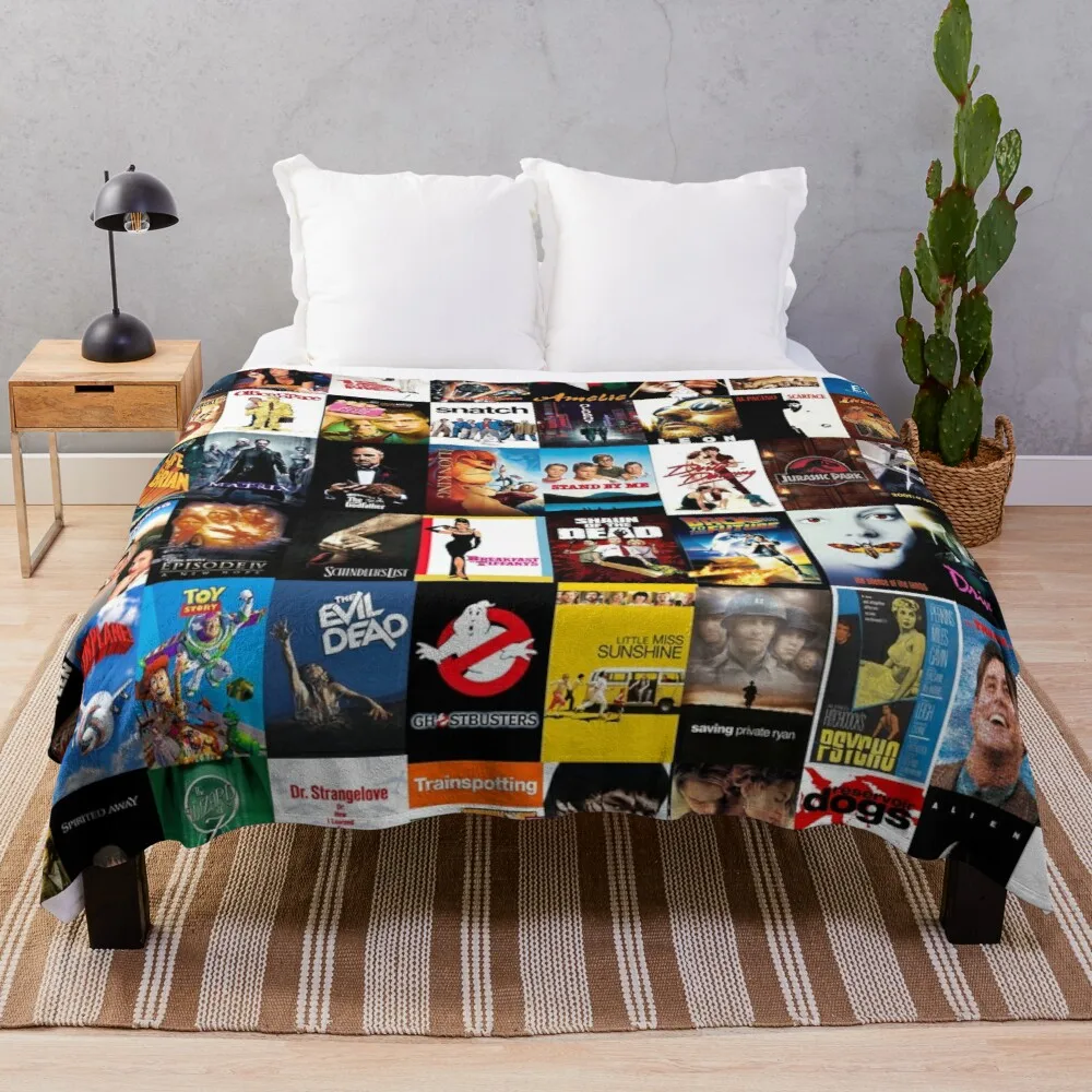 

Movie Pattern Throw Blanket Blanket Wool