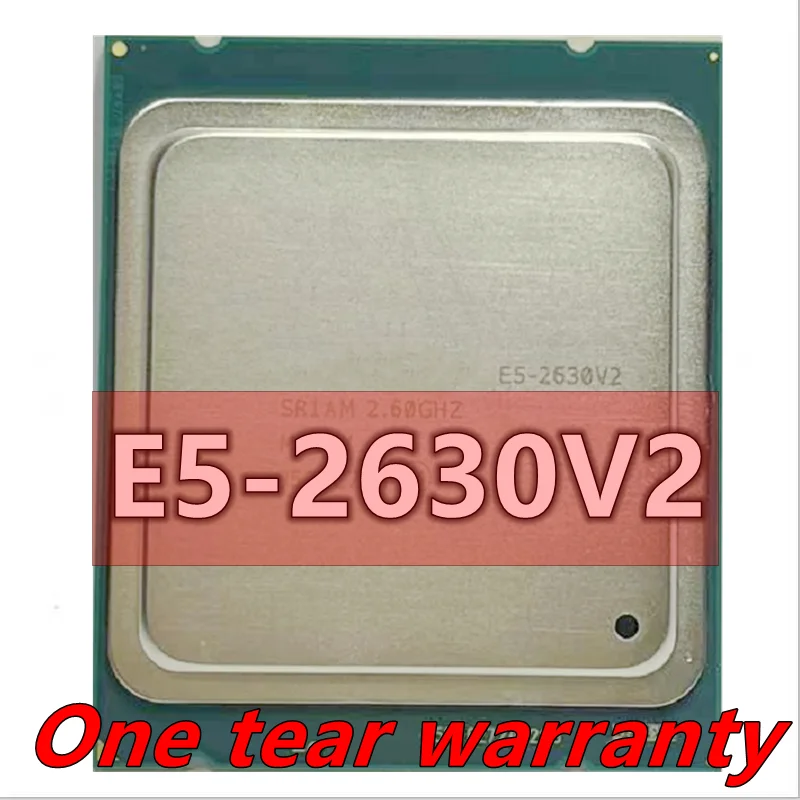 E5-2630V2 V2 E5 2630v2 E5 2630 V2 SR1AM 2,1 ГГц, без ядра, Dua Belas 15M 80W LGA 2011