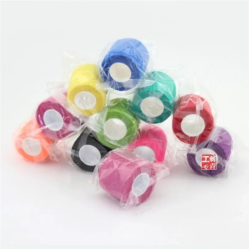 Цветная Спортивная самоклеящаяся эластичная бандажная лента 4 5 м эластопласт