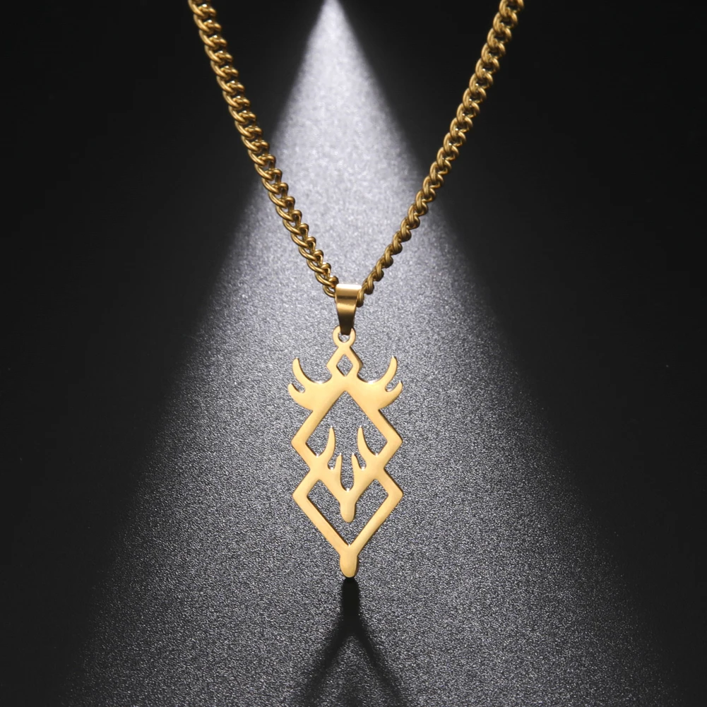 

Fashion Tentacle Overlay Diamond Pendant Necklace Stainless Steel Jewelry for Men Women Choker Party Gifts