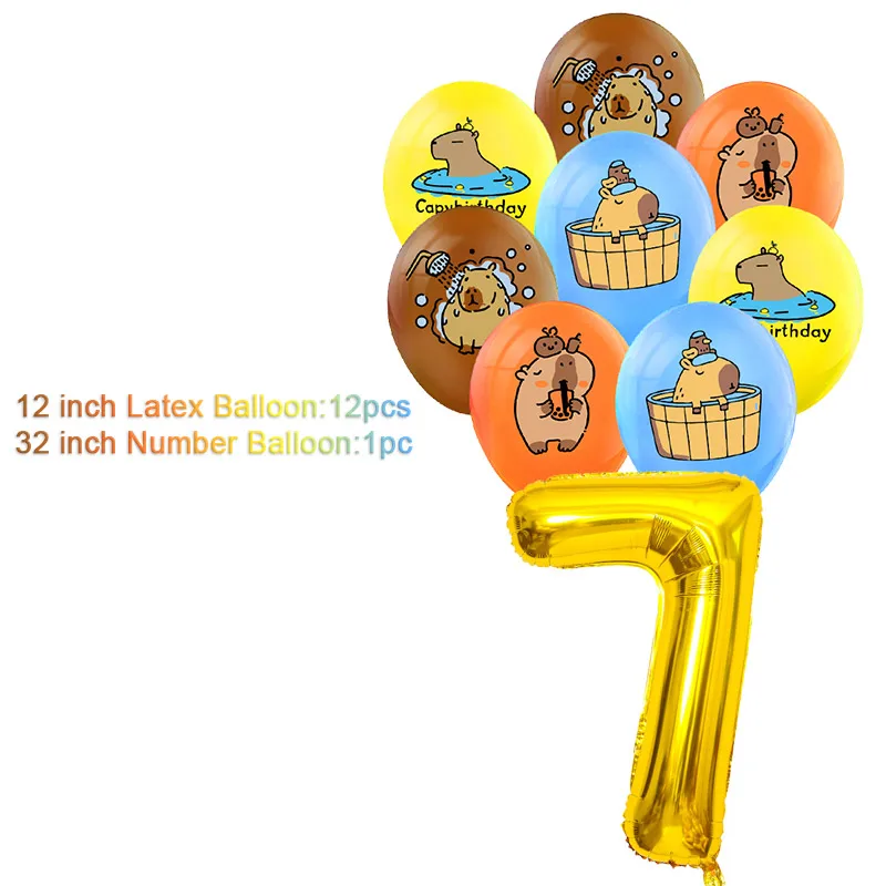 

Алюминиевый шарик с изображением капубары