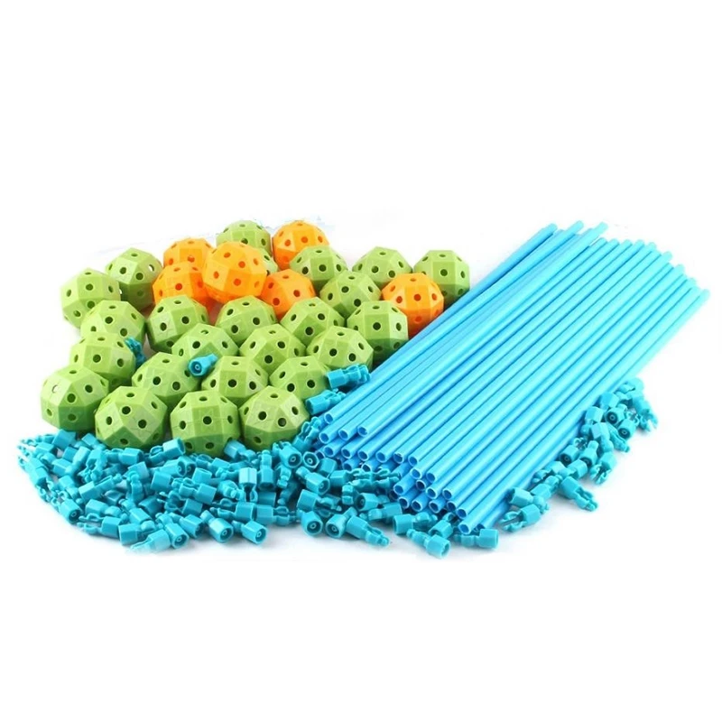 

Building Kit For Kids,85 Pcs Flexible Constructionbuilder Making Kits Toys To Build Castles Tower Play Tent For Kids