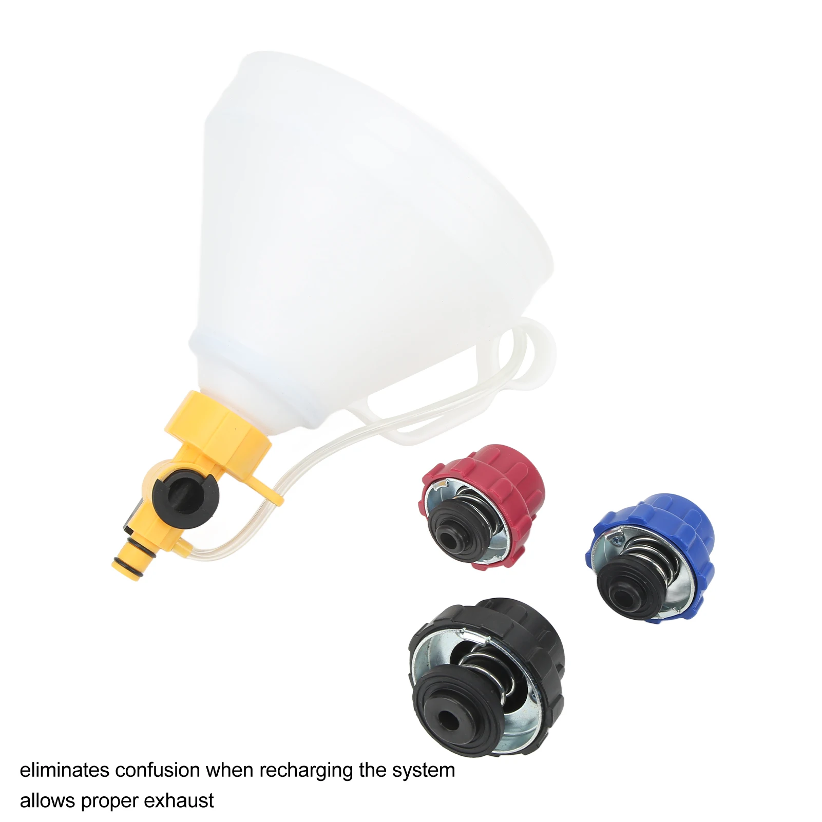 Система охлаждения радиатора с 3 сменными адаптерами для Ford