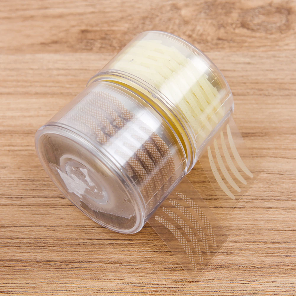 600/2400 шт. кружевные невидимые наклейки для век двойного сложения натуральная