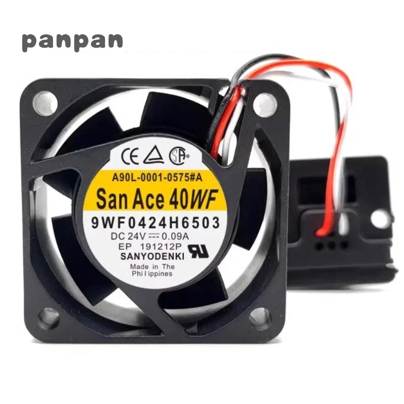 Новый вентилятор процессора для SANYO 9WF0424H6503 A90L-0001-0575 # Охлаждающий Fanuc 4020 DC24V 0 09A 4CM