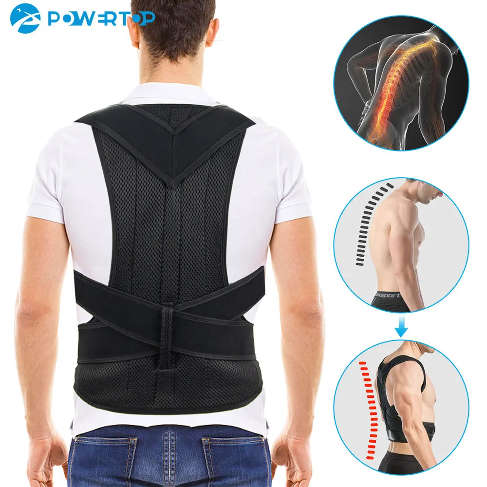 Posture Corrector Back Posture Brace Clavicle Support Stop Slouching and Hunching Adjustable Back Trainer Unisex Correction belt