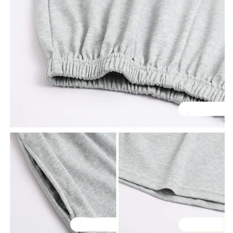 2023 Pajamas Women's Summer Short-sleeved Thin Cotton Home Service with Chest Pad Can Be Worn Outside Comfortable and Soft Suit