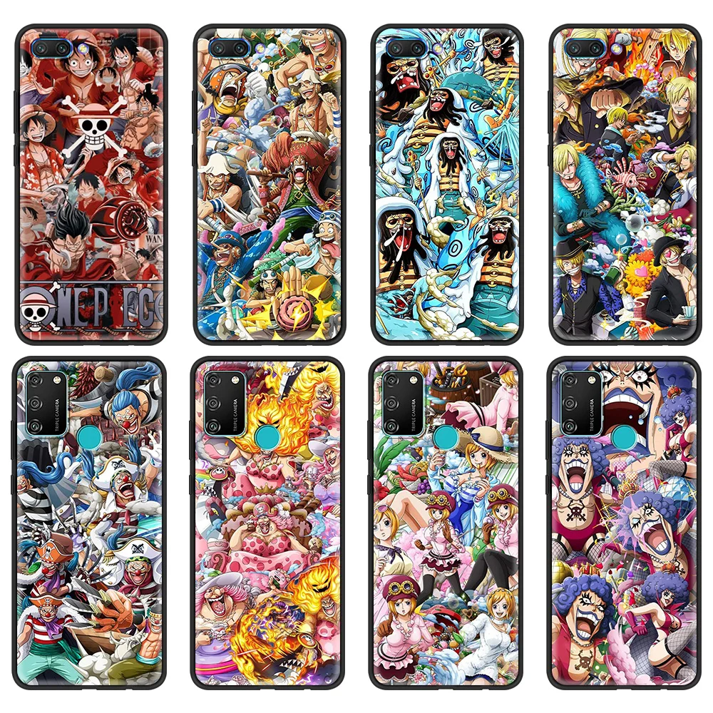 

Чехол для телефона Аниме One Piece Kaidou для Honor 50 20 Pro 20i 10i 10 9 Lite 8X 8A 7A 7X, чехол для Huawei Y6p Y9s Y7a Y6 Y7 Y9 2019