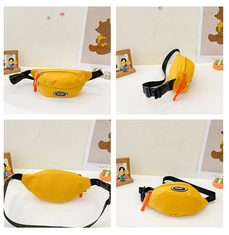 Fashion Children's Chest Bag Handsome Boy's Kids Shoulder Messenger Bags Casual Sports Style Girl's Fanny Pack Purse Handbags