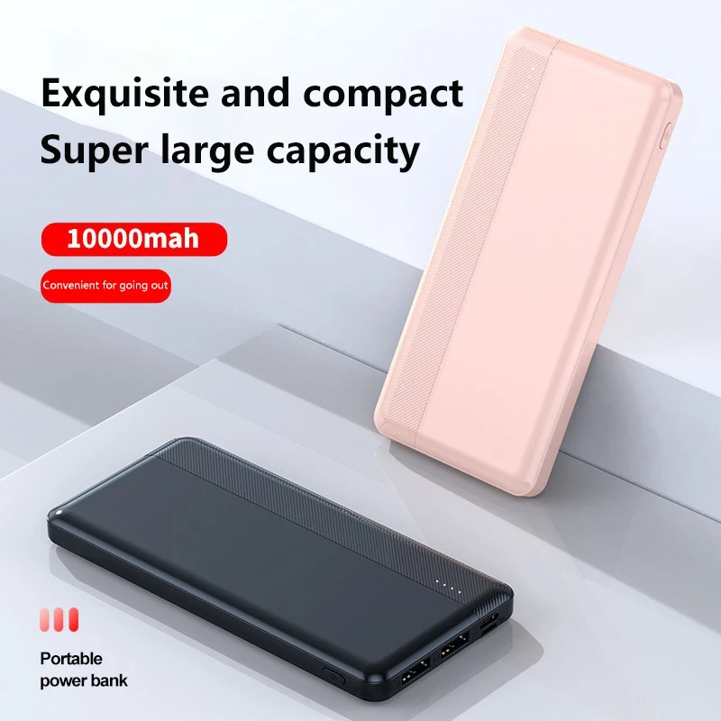 Фото OnePlus 100000 мАч Power Bank Большая емкость Быстрая зарядка Ультратонкий портативный внешний аккумулятор с цифровым дисплеем для Huawei iPhone Новый №3