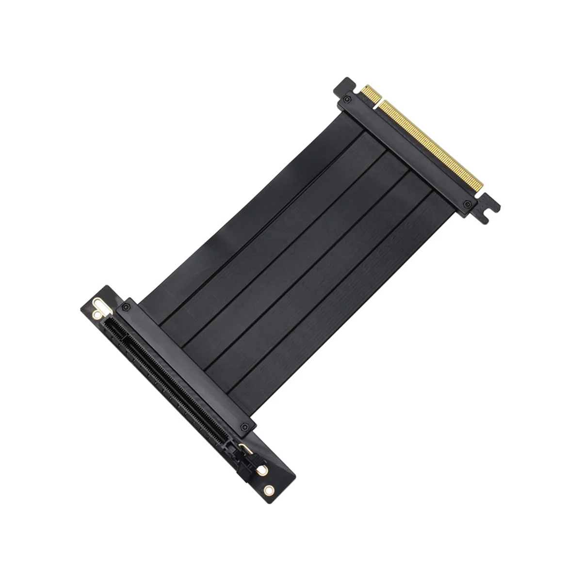 

PCIe 4.0 X16 Extension Cable 200mm 90° PCIe Connector Extension Cable Compatible with PCIe 3.0 Systems