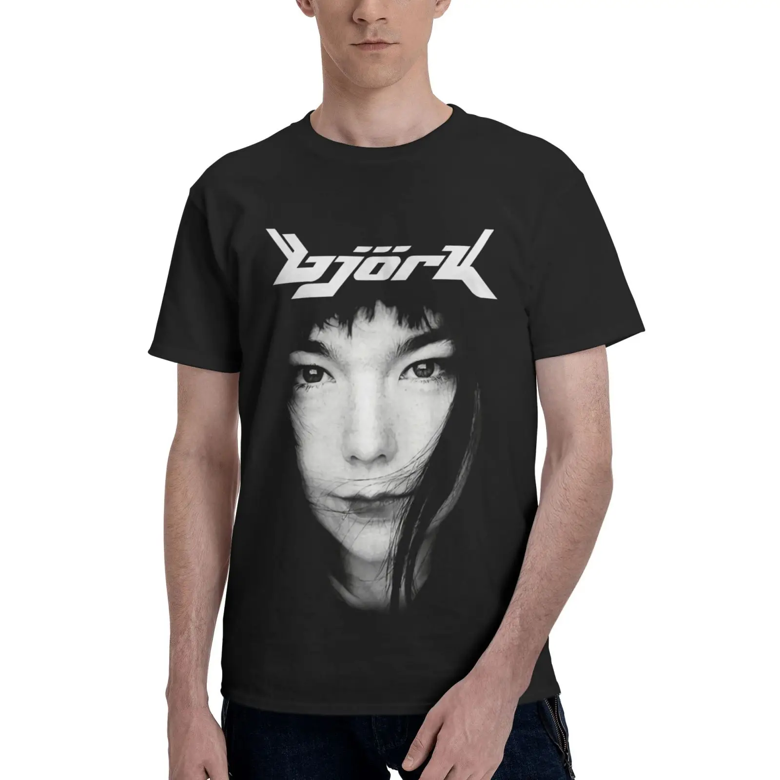 

Bjork Bjork Icelandic Singer Df309 2048 Men T-Shirt Grunge Men's Clothes Shirts For Men Men's T-Shirt Vintage Graphic T Shirts