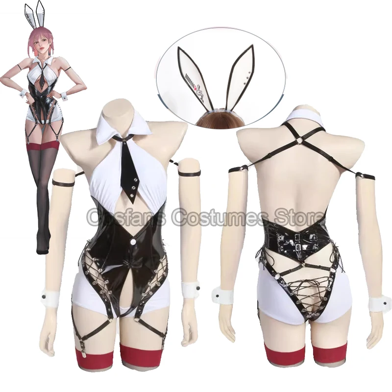 

Anime Cosplay Bunny Girl Cosplay Costume Bunny Suit Secretary Uniform Cosplay Costume Women Original Punk Cyber Costume