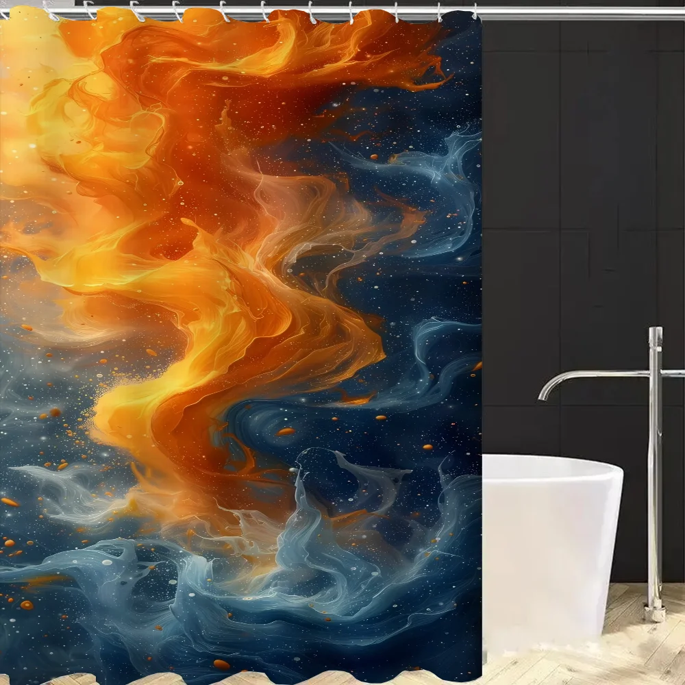 Занавеска для душа Happy Dopamine2 современный полосатый полиэстер европейский стиль