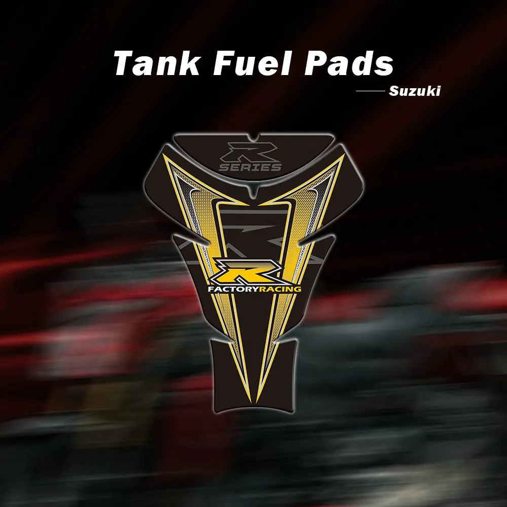

3D Motorcycle Edition Stickers Oil Gas Fuel Tank Pad Decal Protector Stickers Decals for Suzuki GSX-R 600 750 1000 GSXR 600