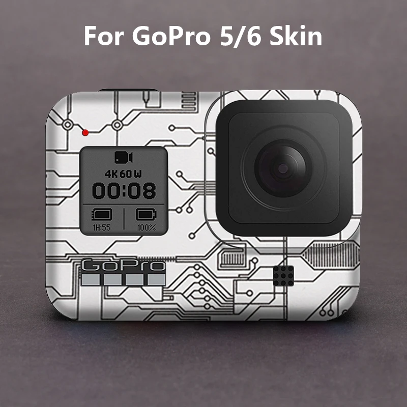 

Camera lens skin for GoPro HERO 5/6 Wrap Skin gopro 6 Camera protector Skin waterproof Anti-scratch Cover Film